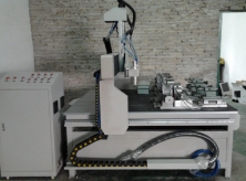 恭賀中山(shān)黃(huáng)老(lǎo)闆定傑雕多(duō)頭平面圓柱一(yī)體(tǐ)木(mù)工(gōng)浮雕機(jī)