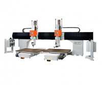 五軸雕刻機(jī)加工(gōng)中心 雙獨立頭雙台面